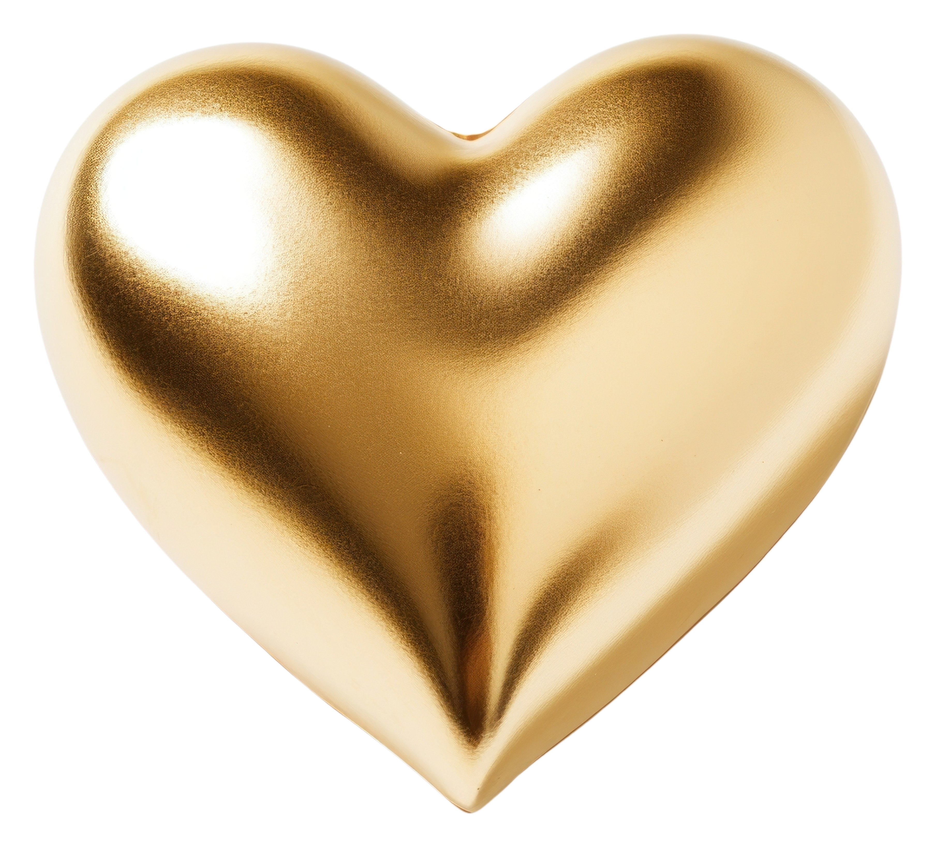 Gold Heart Icon