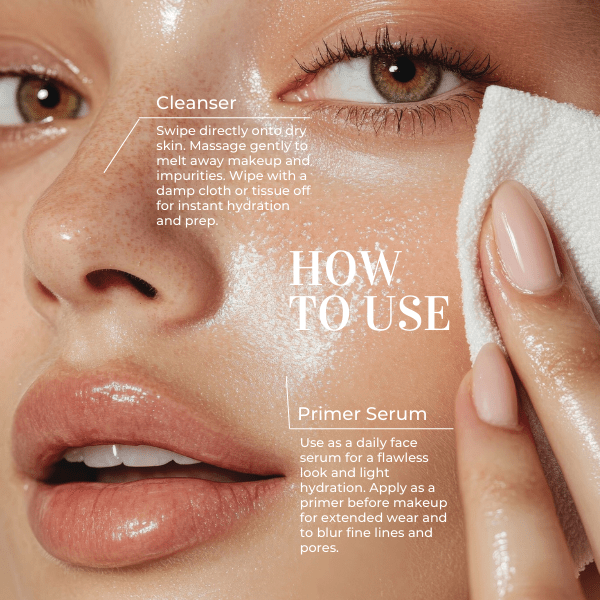 Ready Set Jet Waterless Face Cleanser Portable Use or Beauty Baton Refill or Add On, TSA - Friendly Skincare Stick - Ready Set Jet