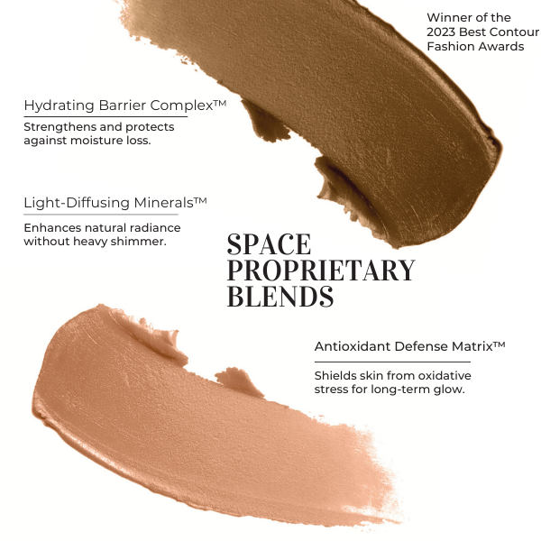 Sculpt & Shine Beauty Baton, Dual - Ended Cream Contour & Highlighter Stick, Clean, TSA - Friendly Makeup for Sculpted, Glowing Skin - Ready Set Jet