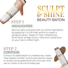 The 4 - in - 1 Sculpt and Shine Beauty Baton - Ready Set Jet