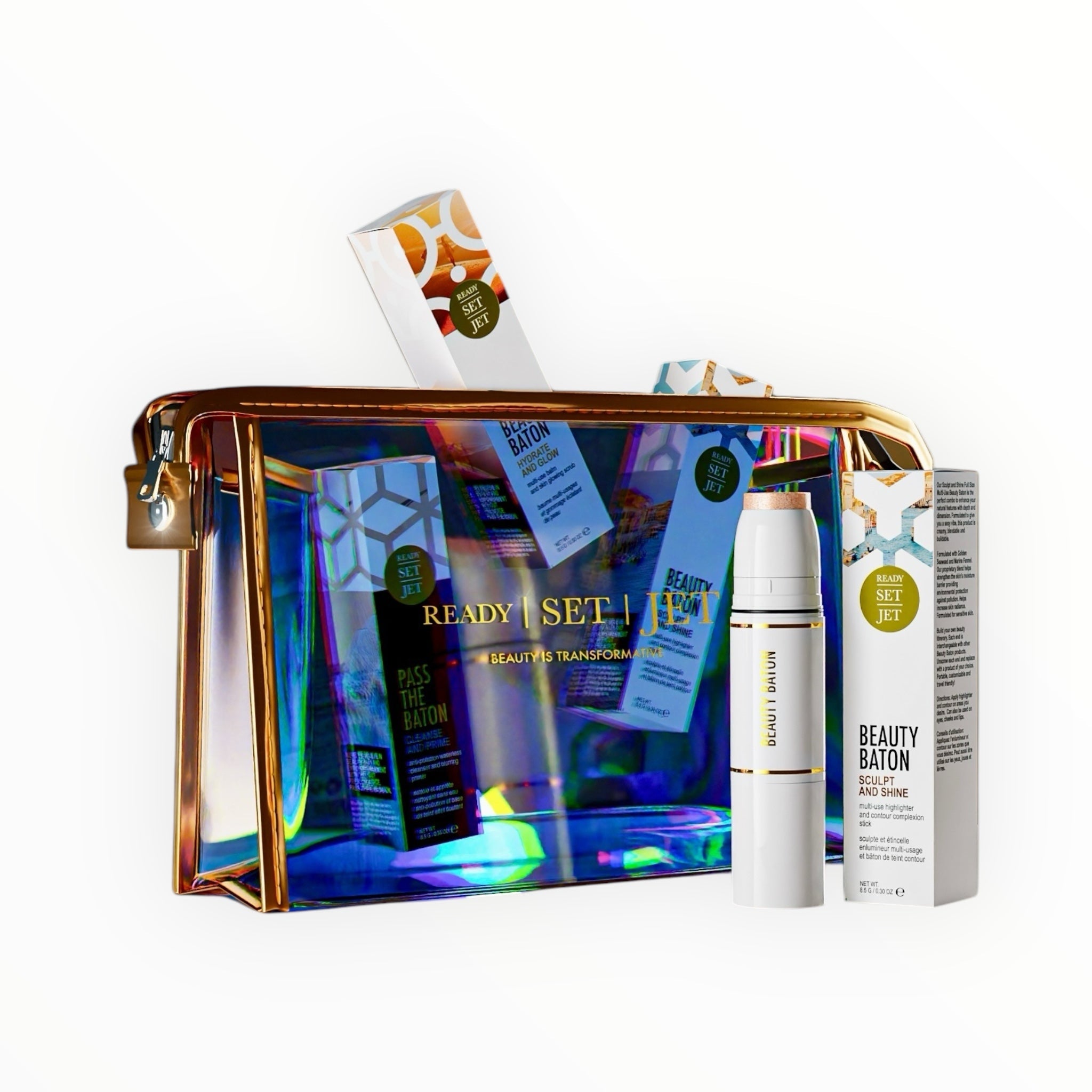 Cleanse and Prime Beauty Baton - Ready Set Jet
